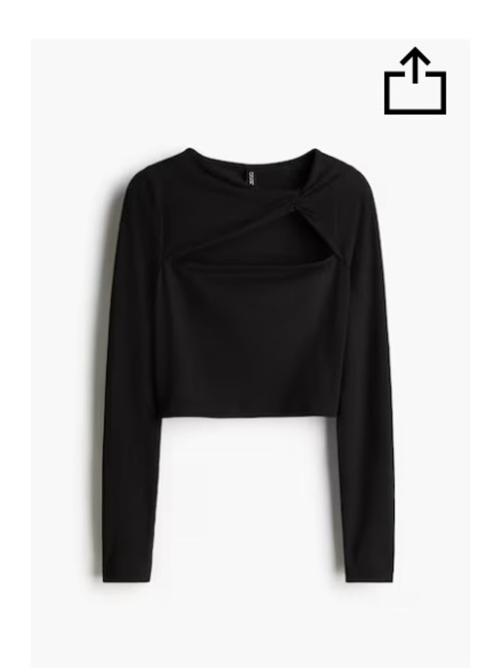 HnM - Twist Detail Crop Top